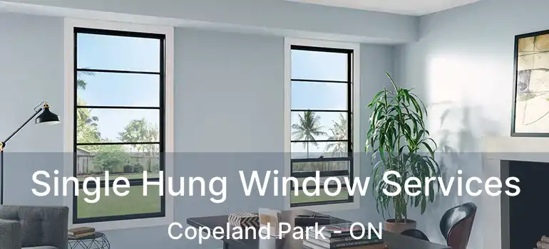  Single Hung Window Services Copeland Park - ON