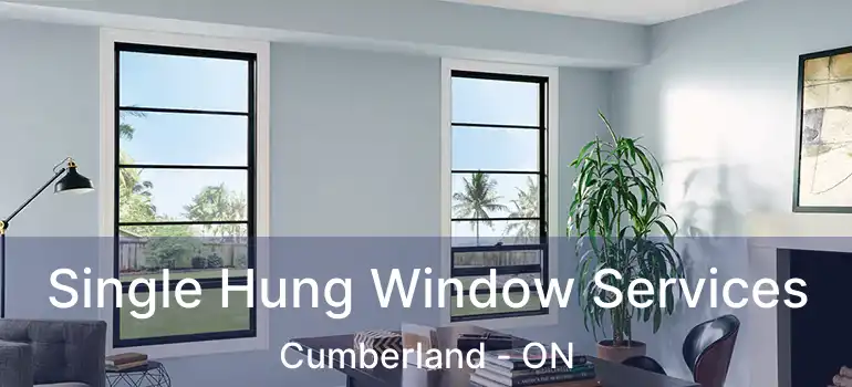  Single Hung Window Services Cumberland - ON