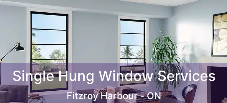  Single Hung Window Services Fitzroy Harbour - ON