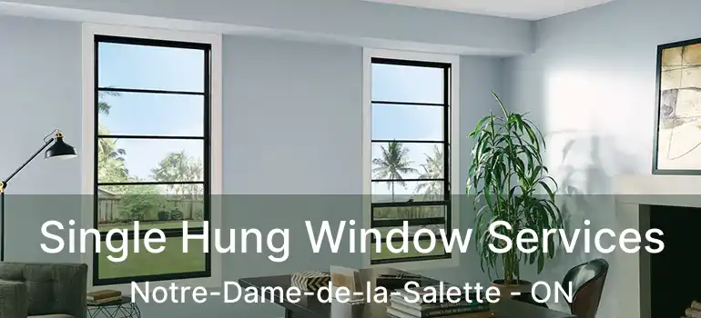  Single Hung Window Services Notre-Dame-de-la-Salette - ON