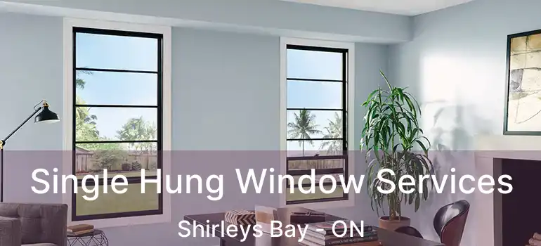  Single Hung Window Services Shirleys Bay - ON