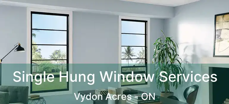  Single Hung Window Services Vydon Acres - ON