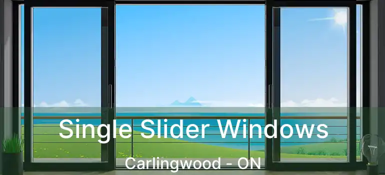  Single Slider Windows Carlingwood - ON