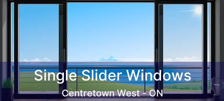  Single Slider Windows Centretown West - ON