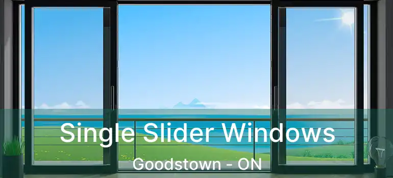  Single Slider Windows Goodstown - ON