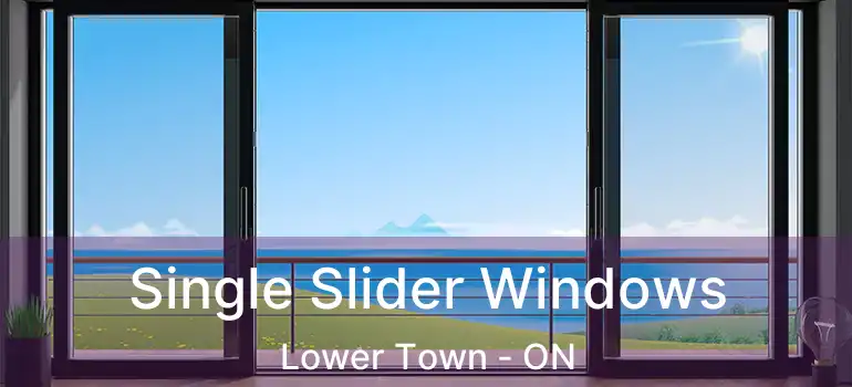  Single Slider Windows Lower Town - ON