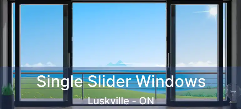  Single Slider Windows Luskville - ON