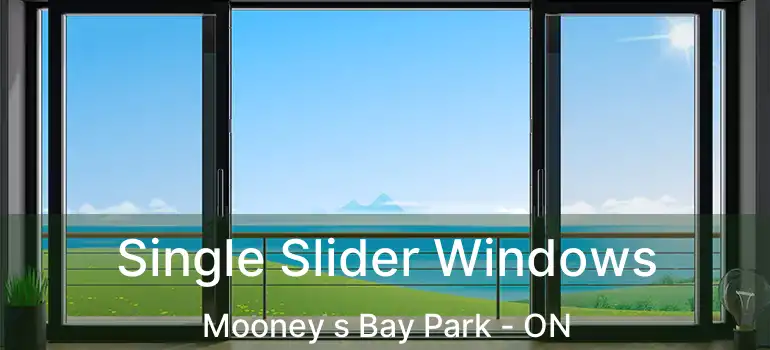  Single Slider Windows Mooney s Bay Park - ON