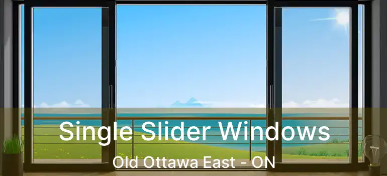  Single Slider Windows Old Ottawa East - ON