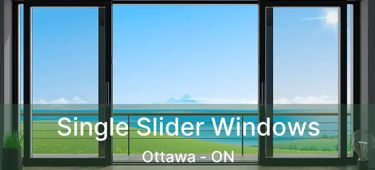  Single Slider Windows Ottawa - ON