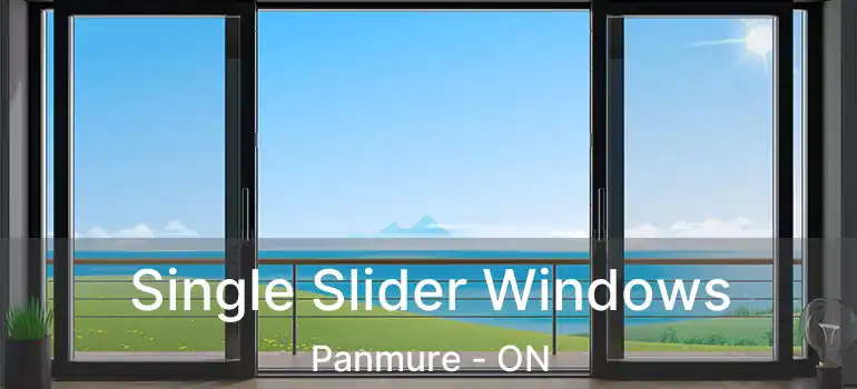  Single Slider Windows Panmure - ON