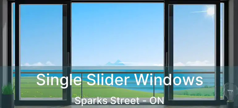  Single Slider Windows Sparks Street - ON