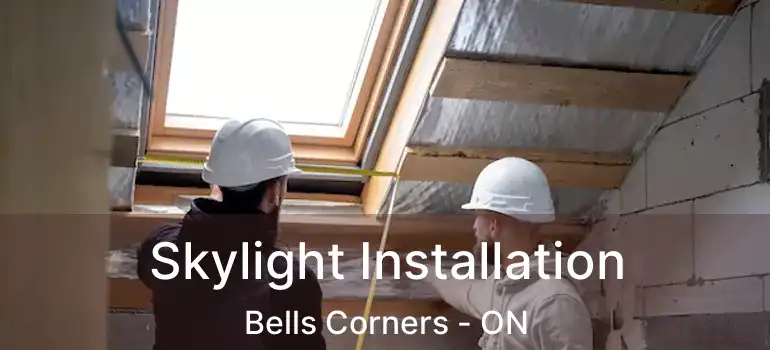  Skylight Installation Bells Corners - ON