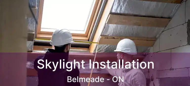  Skylight Installation Belmeade - ON