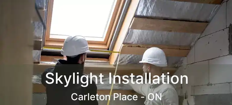  Skylight Installation Carleton Place - ON