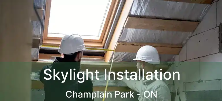  Skylight Installation Champlain Park - ON