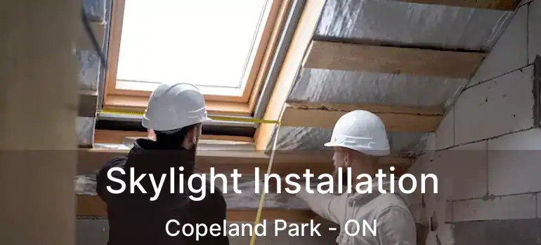  Skylight Installation Copeland Park - ON