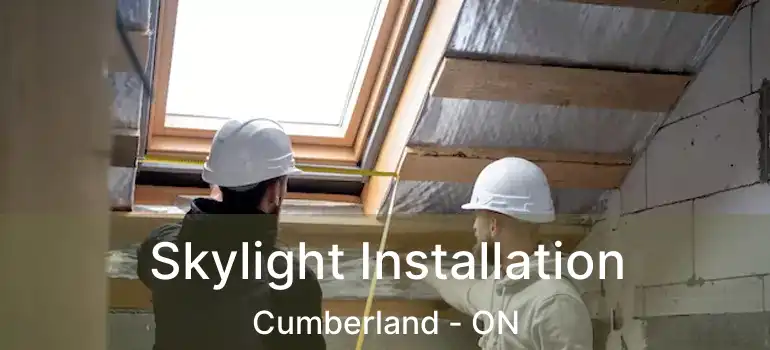  Skylight Installation Cumberland - ON