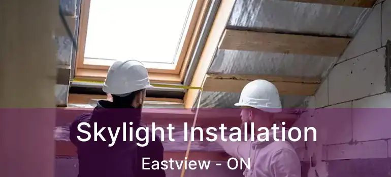  Skylight Installation Eastview - ON