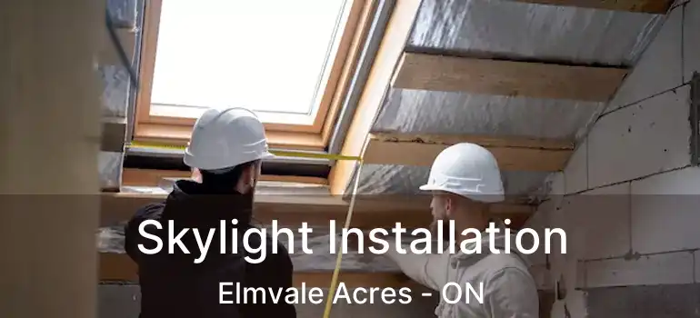  Skylight Installation Elmvale Acres - ON