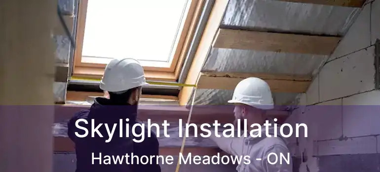  Skylight Installation Hawthorne Meadows - ON