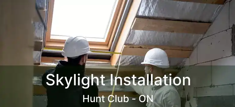  Skylight Installation Hunt Club - ON