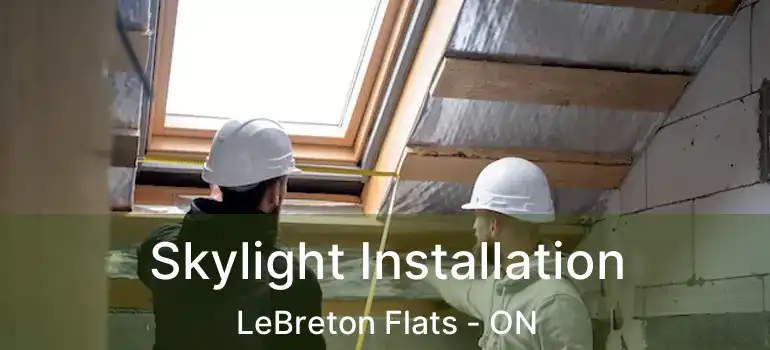  Skylight Installation LeBreton Flats - ON