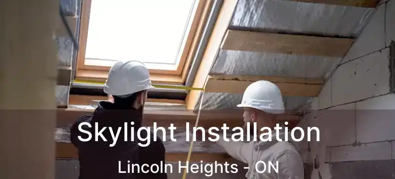  Skylight Installation Lincoln Heights - ON