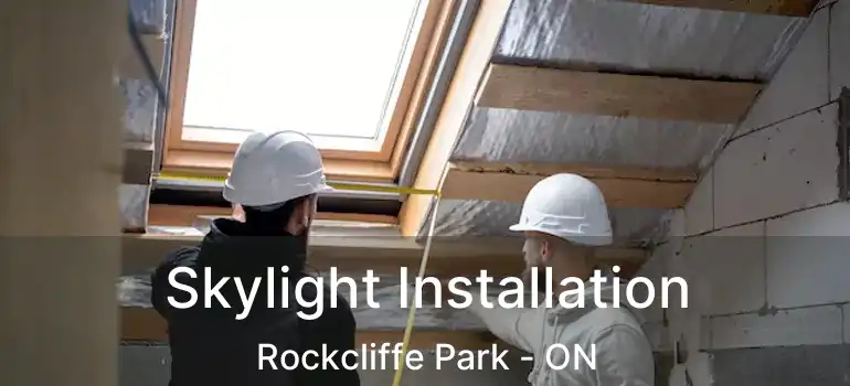  Skylight Installation Rockcliffe Park - ON