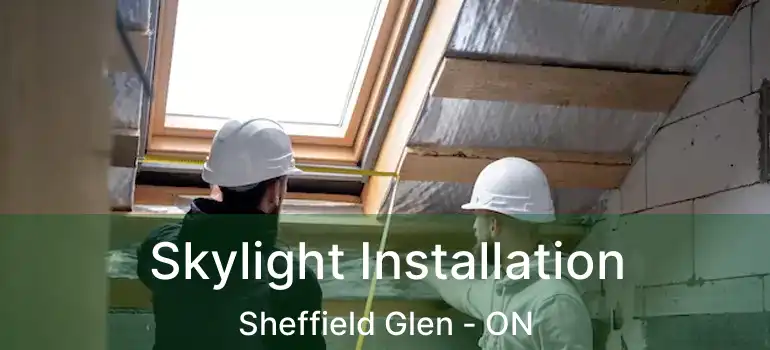  Skylight Installation Sheffield Glen - ON