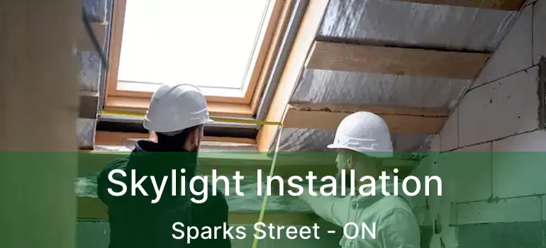  Skylight Installation Sparks Street - ON