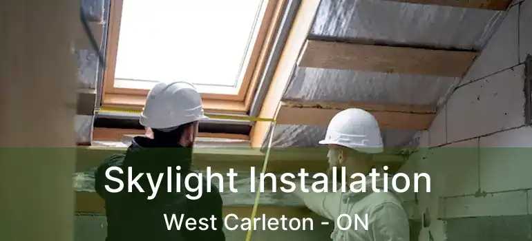  Skylight Installation West Carleton - ON