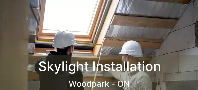  Skylight Installation Woodpark - ON