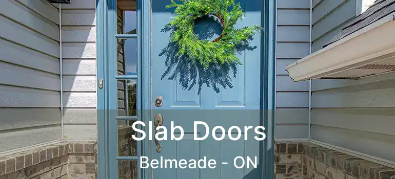  Slab Doors Belmeade - ON