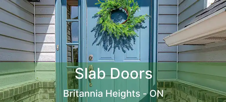  Slab Doors Britannia Heights - ON