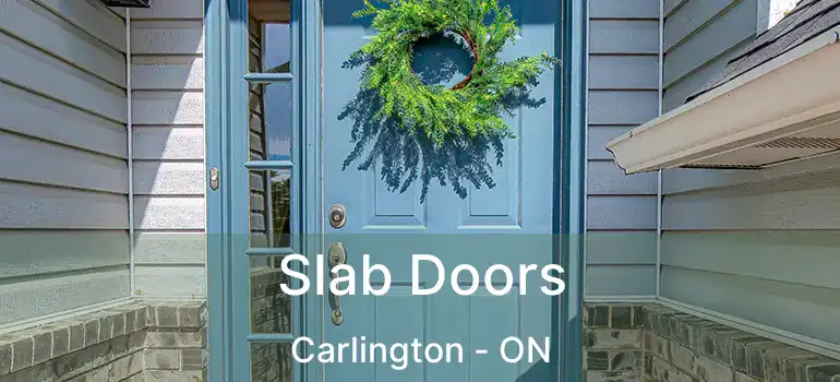  Slab Doors Carlington - ON