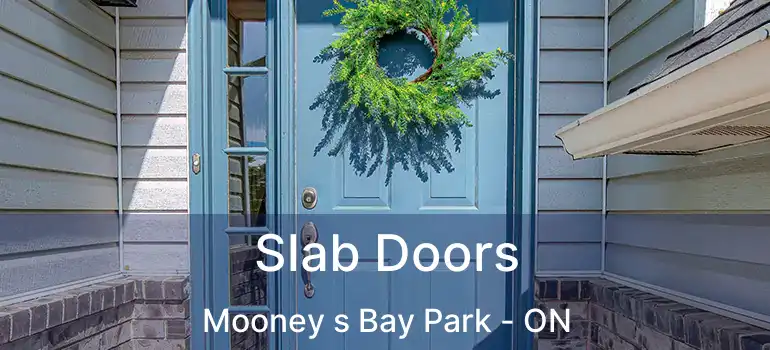  Slab Doors Mooney s Bay Park - ON