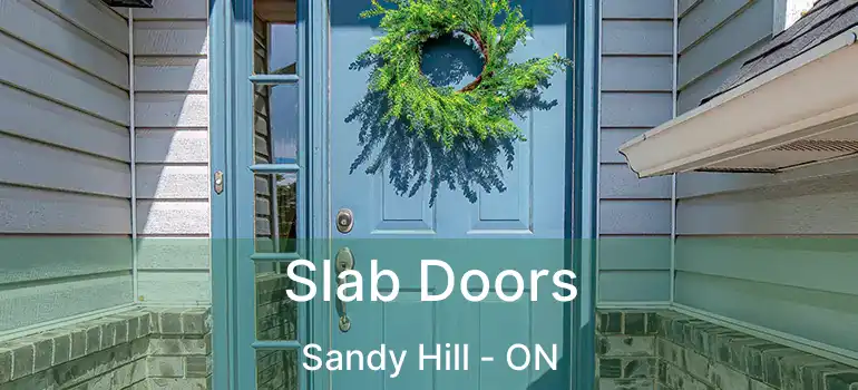  Slab Doors Sandy Hill - ON