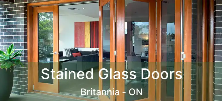  Stained Glass Doors Britannia - ON