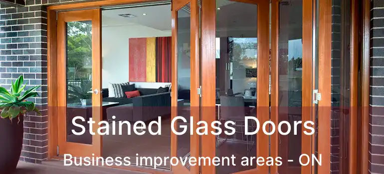  Stained Glass Doors Business improvement areas - ON