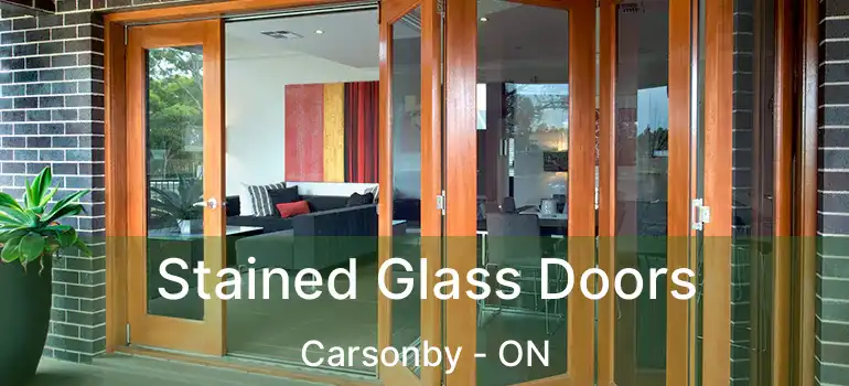  Stained Glass Doors Carsonby - ON