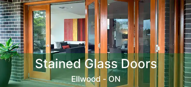  Stained Glass Doors Ellwood - ON