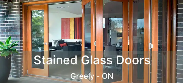  Stained Glass Doors Greely - ON