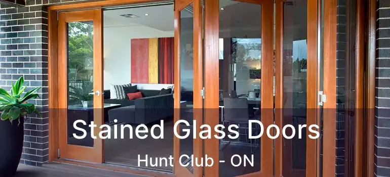  Stained Glass Doors Hunt Club - ON