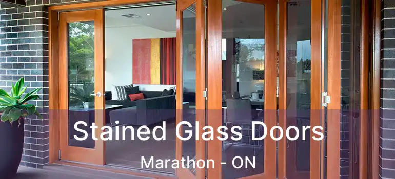  Stained Glass Doors Marathon - ON