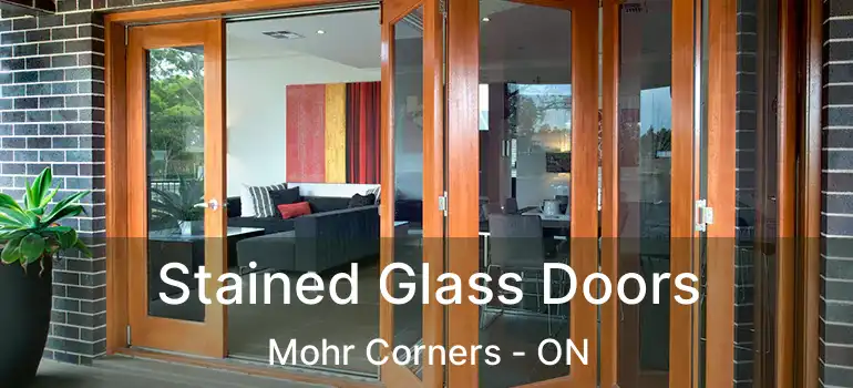  Stained Glass Doors Mohr Corners - ON