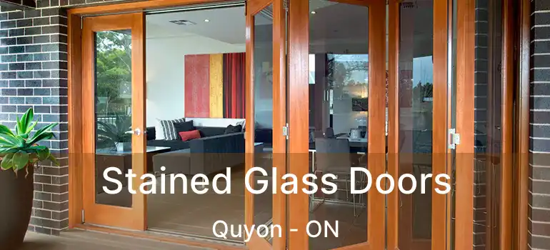  Stained Glass Doors Quyon - ON