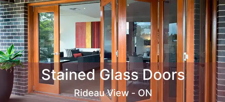  Stained Glass Doors Rideau View - ON