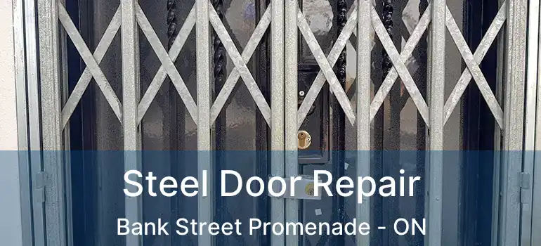  Steel Door Repair Bank Street Promenade - ON