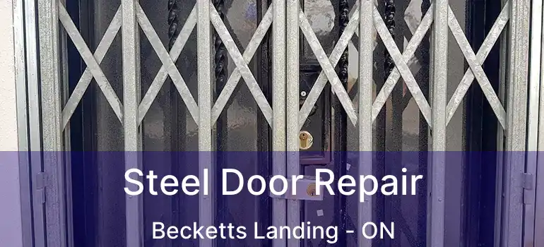  Steel Door Repair Becketts Landing - ON